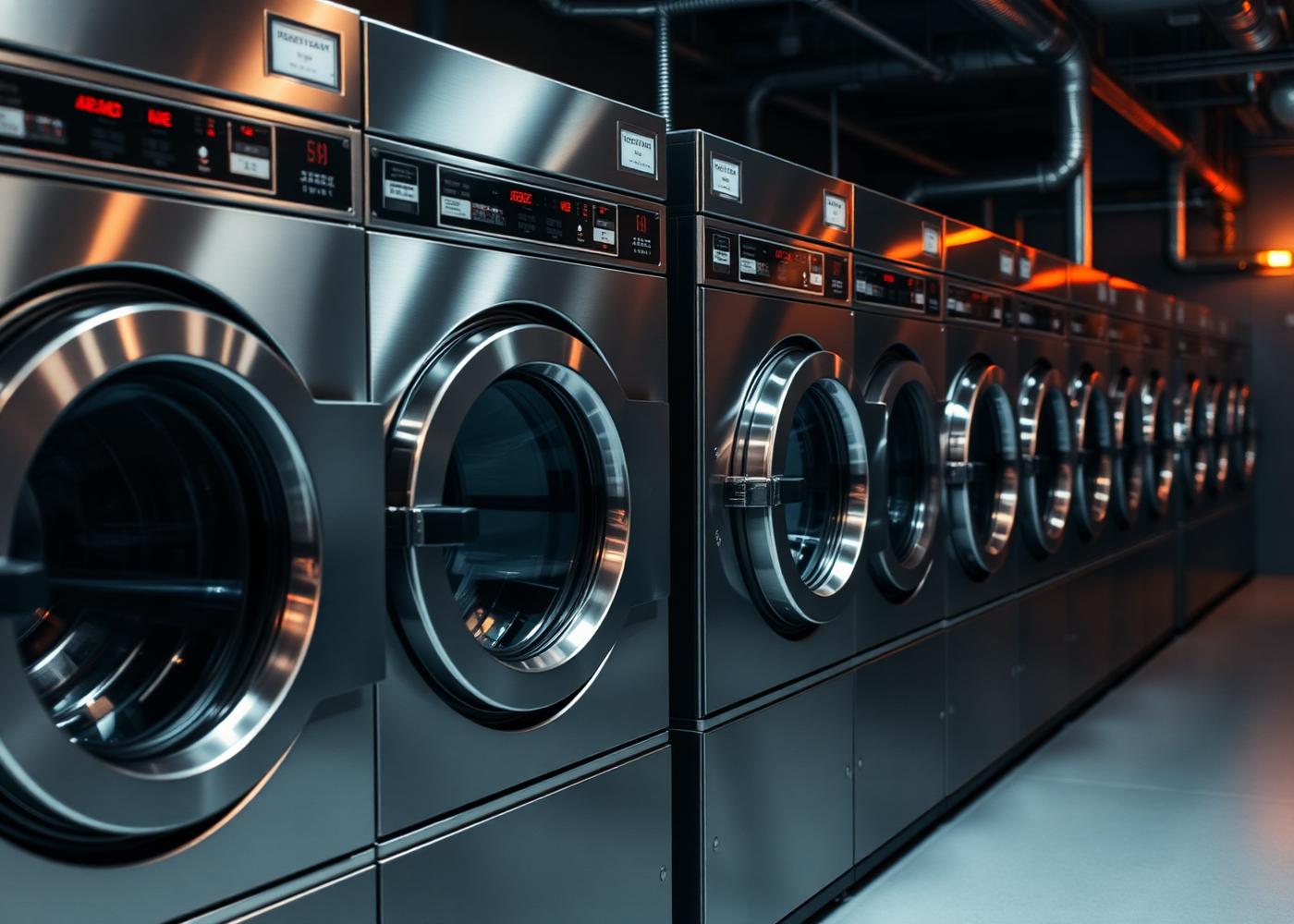 Industrial laundry equipment supply